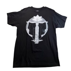 Cartoon Network Steven Universe White Diamond Graphic T-Shirt Black Sz L 2019